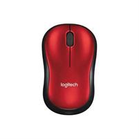 MOUSE LOGITECH M185 WIRELESS RED